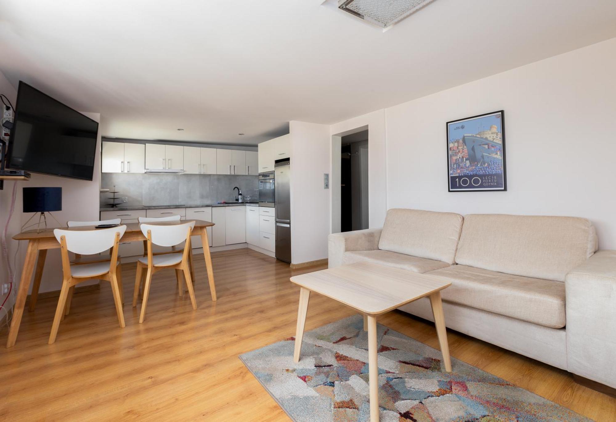 Gdynia Centrum Homely Apartment 外观 照片