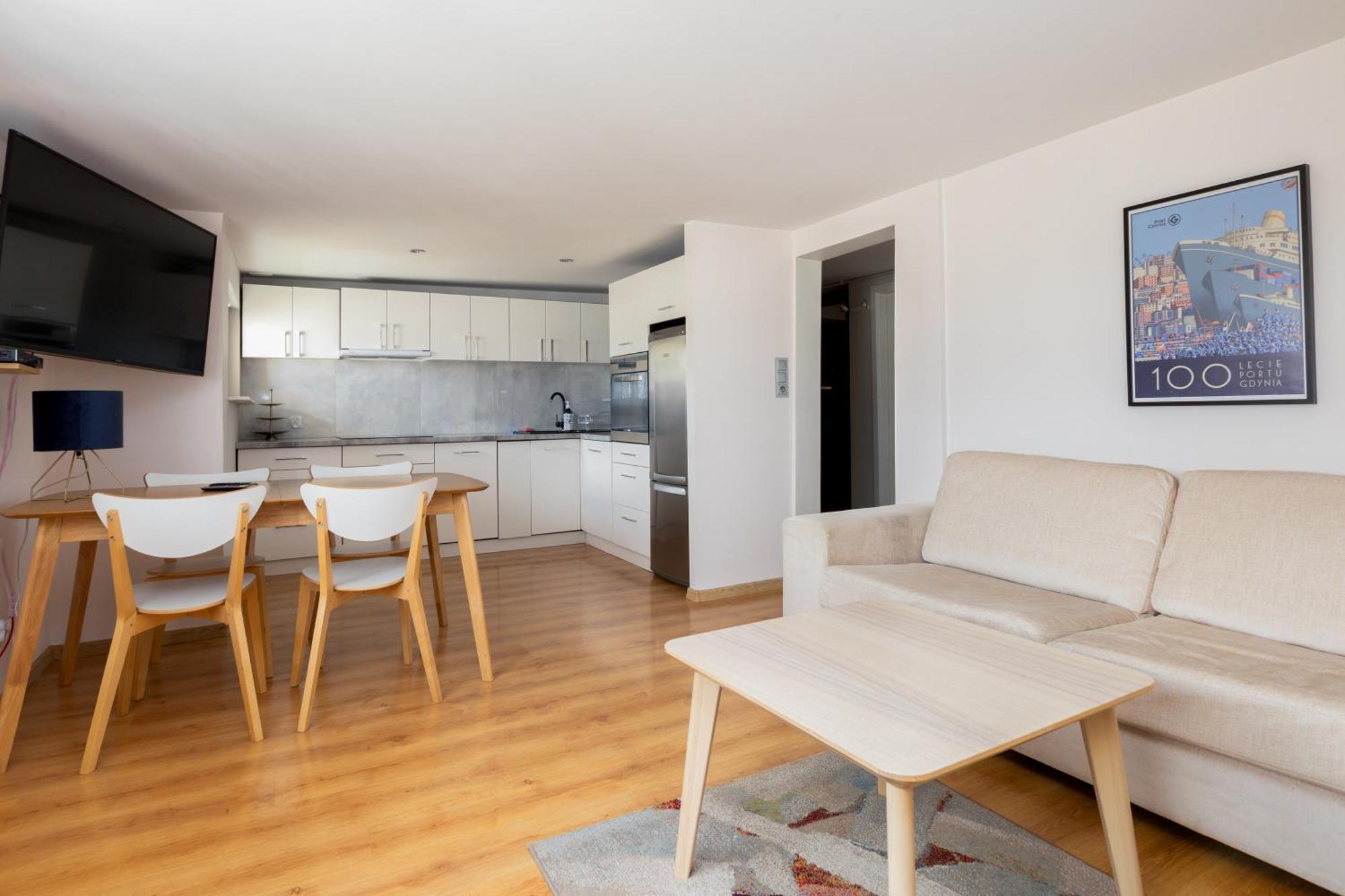 Gdynia Centrum Homely Apartment 外观 照片